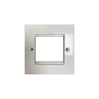 Tripp Lite Single-gang Uk-style Gang Frame White (N042UWF12)