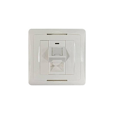 Tripp Lite Uk Wall Plate 1port Unloaded Angled (N042UWK1SA)