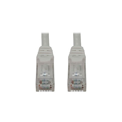 Tripp Lite Cat6a Cable Snagless Molded Mm White 1ft (N261001WH)