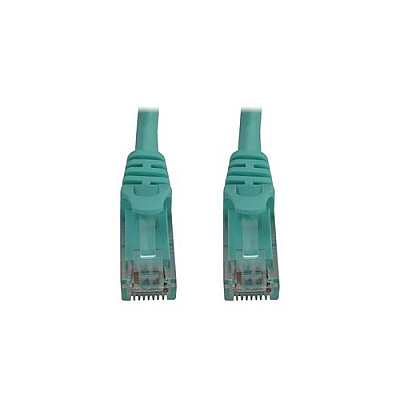 Tripp Lite Cat6a Cable Snagless Molded M/m Aqua 2ft (N261002AQ)