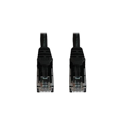 Tripp Lite Cat6a Cable Snagless Molded Black 15ft (N261015BK)