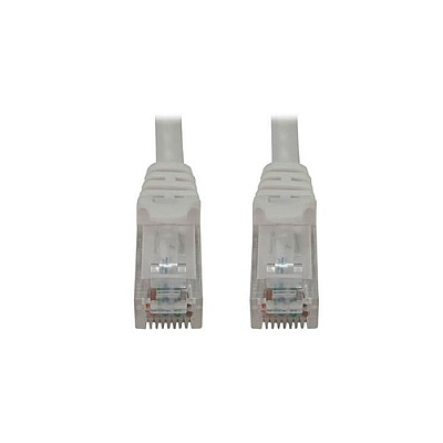 Tripp Lite Cat6a Cable Snagless Molded White 20ft (N261020WH)