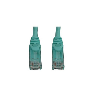 Tripp Lite Cat6a Cable Snagless Molded Mm Aqua 50ft (N261050AQ)