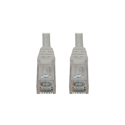 Tripp Lite Cat6a Cable Snagless Molded White 6in (N26106NWH)