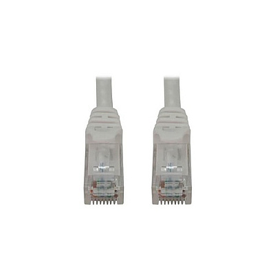 Tripp Lite Cat6a Cable Snagless Molded White 100ft (N261100WH)