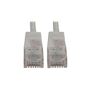 Tripp Lite Cat6 Cable Snagless Slim M/m White 1ft (N261S01WH)