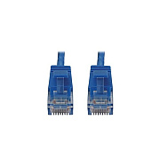 Tripp Lite Cat6 Cable Snagless Molded Slim Blue 7ft (N261S07BL)