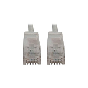 Tripp Lite Cat6 Cable Snagless Slim M/m White 15ft (N261S15WH)