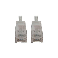Tripp Lite Cat6 Cable Snagless Slim M/m White 15ft (N261S15WH)