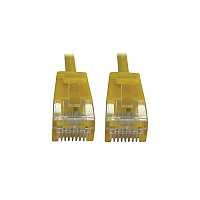 Tripp Lite Cat6 Cable Snagless Slim M/m Yellow 25ft (N261S25YW)
