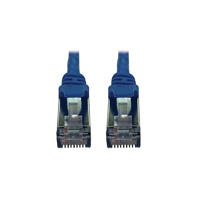 Tripp Lite Cat6 Cable Shielded Slim M/m Blue 1ft (N262S01BL)