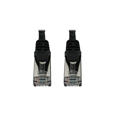 Tripp Lite Cat6 Cable Shielded Slim M/m Black 3ft (N262S03BK)