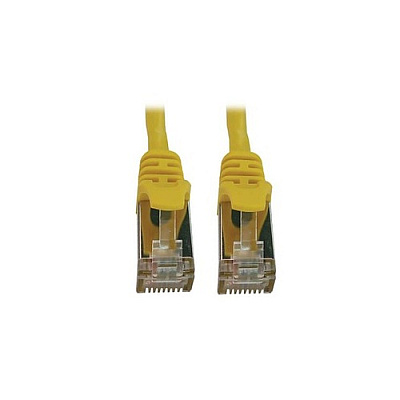 Tripp Lite Cat6 Cable Shielded Slim M/m Yellow 5ft (N262S05YW)
