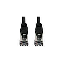 Tripp Lite Cat6 Cable Shielded Slim M/m Black 7ft (N262S07BK)
