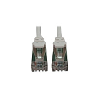 Tripp Lite Cat6 Cable Shielded Slim M/m White 10ft (N262S10WH)