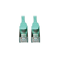 Tripp Lite Cat6 Cable Shielded Slim M/m Aqua 25ft (N262S25AQ)