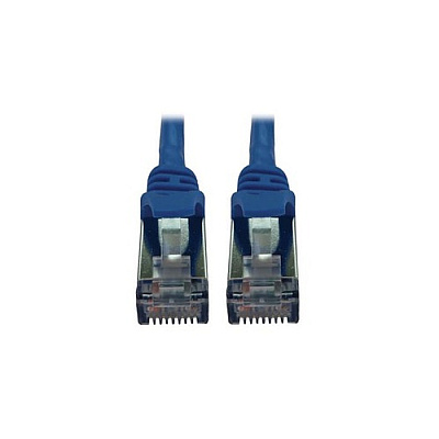 Tripp Lite Cat6 Cable Shielded Slim M/m Blue 25ft (N262S25BL)