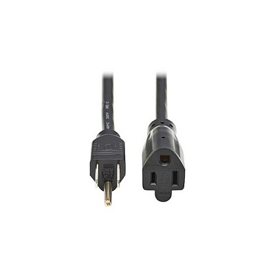 Tripp Lite Power Ext Cord 5-15p To 5-15r 120v 6ft (P02200613A)