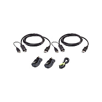 Aten 10ft. Single Display Displayport Universal Secure Kvm Cable Kit (2L7D02UHDPX5)