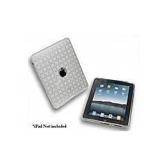 Syba Multimedia Ipad Ptu Skin Case, Anti-slip, Solid, Firm Grip, White Color (CLACC62009)