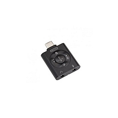 Syba Multimedia Type-c Audio Adapter Dac 96 Khz 24 Bit To 3.5mm Audio And Mic Jack 3 Level Eq Support (SDAUD20228)