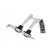 Syba Multimedia Rs-232 + Rs-422/485 Db9 Serial M.2 B+m Key Controller Card (SIADA15070)