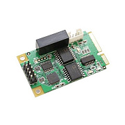 Syba Multimedia Full Size Mini Pcie Card Or Usb 2.0 1 Port Serial Db9 Rs232 / 422 / 485 Adapter (SIMPE15062)