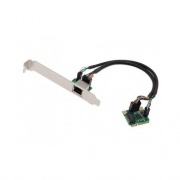 Syba Multimedia Single Port Gigabit Mini Pci-e Ethernet Network Card Pci Slot Mounted (SIMPE24043)