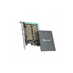 Syba Multimedia M.2 M-key & M.2 B-key Ssd Rgb Adapter Card With Heatsink 12v Rgb Pin (SIRGB40143)