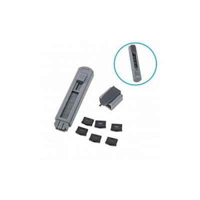 Syba Multimedia 6 Piece Usb-c Type-c Port Blocker With Removal Tool (SYACC20239)