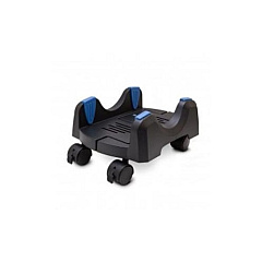 Syba Multimedia Plastic Stand For Atx Case With Adjustable Width From 5.7 To 9.7 (14.5cm To 24.5cm) With Caster Wheels (SYACC65090)