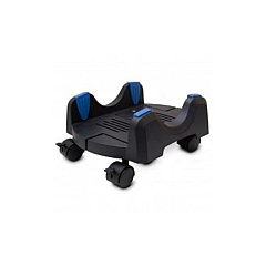 Syba Multimedia Extra Wide Plastic Pc Floor Stand For Atx Or E-atx Case With Adjustable Width From 7 To 12 With Caster Wheels (SYACC65092)