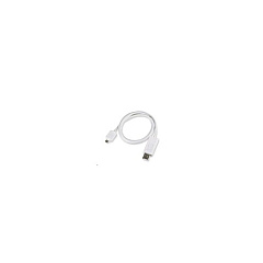 Syba Multimedia Micro Usb Smart Charger Sync Cable With Blue Led Light (SYCAB20145)