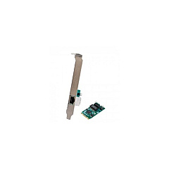 Syba Multimedia Single Port 2.5 Gigabit M.2 M+b Key Ethernet Card Nic (SYPEX24075)