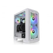 Thermaltake View 300 Mx Mid Tower E-atx Gaming Chassis - Snow (CA-1P6-00M6WN-00)