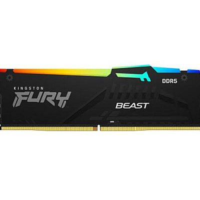 Kingston 32gb 5200mt/s Ddr5 Cl36 Dimm (kit Of 2) Fury Beast Rgb (KF552C36BBEAK232)