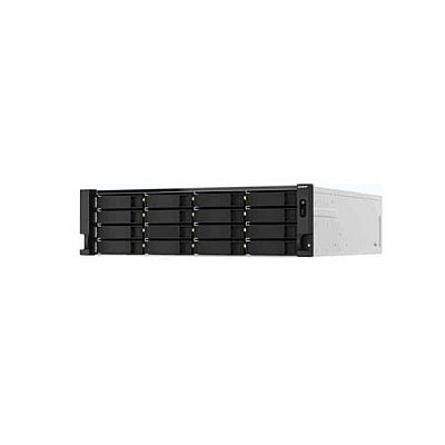 QNap 22-bay 3u Rackmount Nas, Intel Xeon E-2336 (TSH2287XURPE233632GUS)
