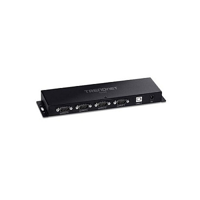 Trendnet 4 Port Usb To Serial Rs232 Adapter (TUS4)