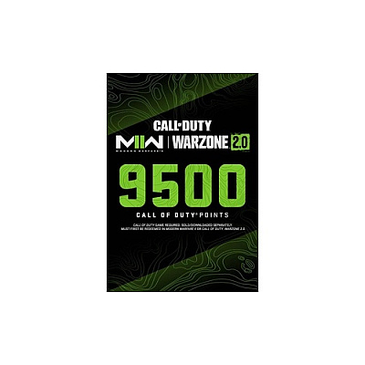 Microsoft Call Of Duty Points-9,500 (7F600506ESD)
