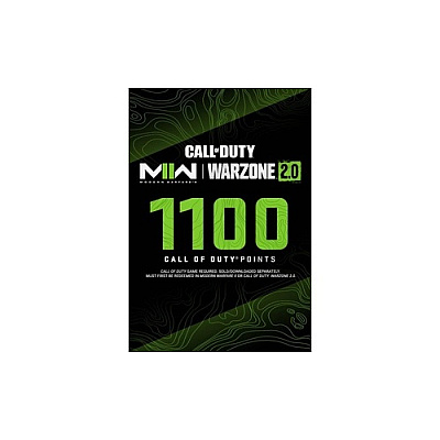 Microsoft Call Of Duty Points-1100 (7F600509ESD)