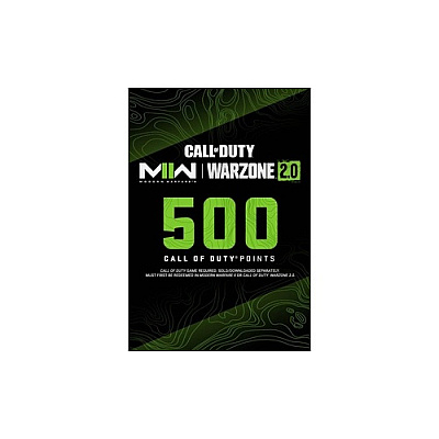 Microsoft Call Of Duty Points-500 (7F600510ESD)