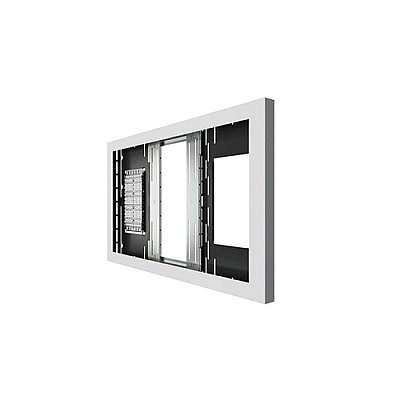 Chief Manufacturing Landscape On-wall Kiosk White 65 (LW65UW)