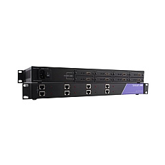 Smartavi Hdmi, Single-head, & Ir 8-port Rackmount Extender Transmitter Over A Single Cat5/5e/6 Cable (RK8HDXPOES)