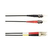 Black Box Om4 Mm Fo Patch Cable Duplx, Plenum, Black, Stlc, 10m, Non-cancelable, Non-returnable (FOCMPM4010MSTLCBK)