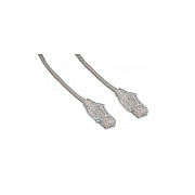 Enet Solutions Cat6 Gray 6 Foot Slim 28awg With Clear Snagless Molded Boot Patch Cable (C6GYSCB6ENC)