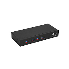 SIIG 4-port Roaming Km Switch W/ Usb 2.0 Hub. (JUSW4311S1)