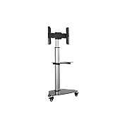 Tripp Lite Rolling Tv Cart For 37-70in Displays Black Glass Base And Shelf (DMCS3770SG75)
