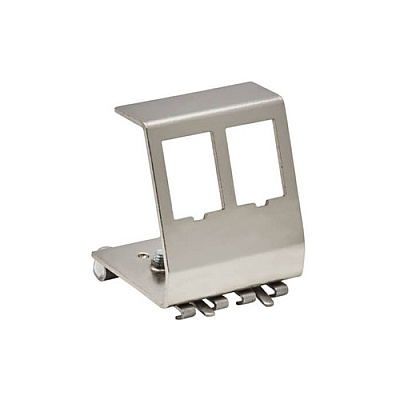 Tripp Lite 2-port Metal Din-rail Mounting Module For Snap-in Keystone Jacks (N063002)