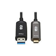 Tripp Lite Usb-a To Usb C Fiber Active Optical Cable Usb 3.2 Gen 2 M/m 15m (U428F15MD3)