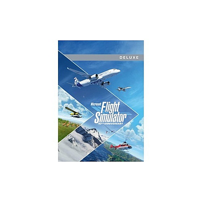 Microsoft Flight Simulator 40th Anniversary Deluxe Edition Esd (G7Q00134ESD)